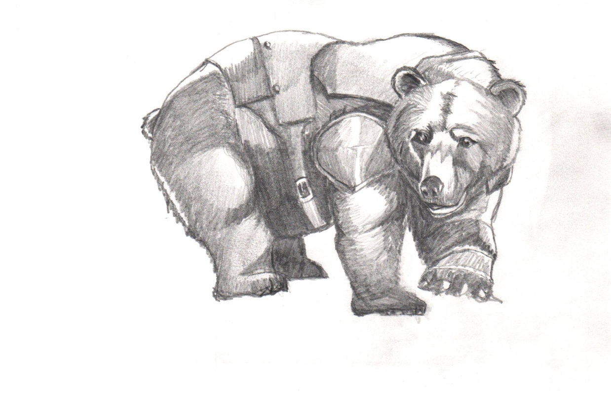 The Mighty Armored Bear: Nature's Tank