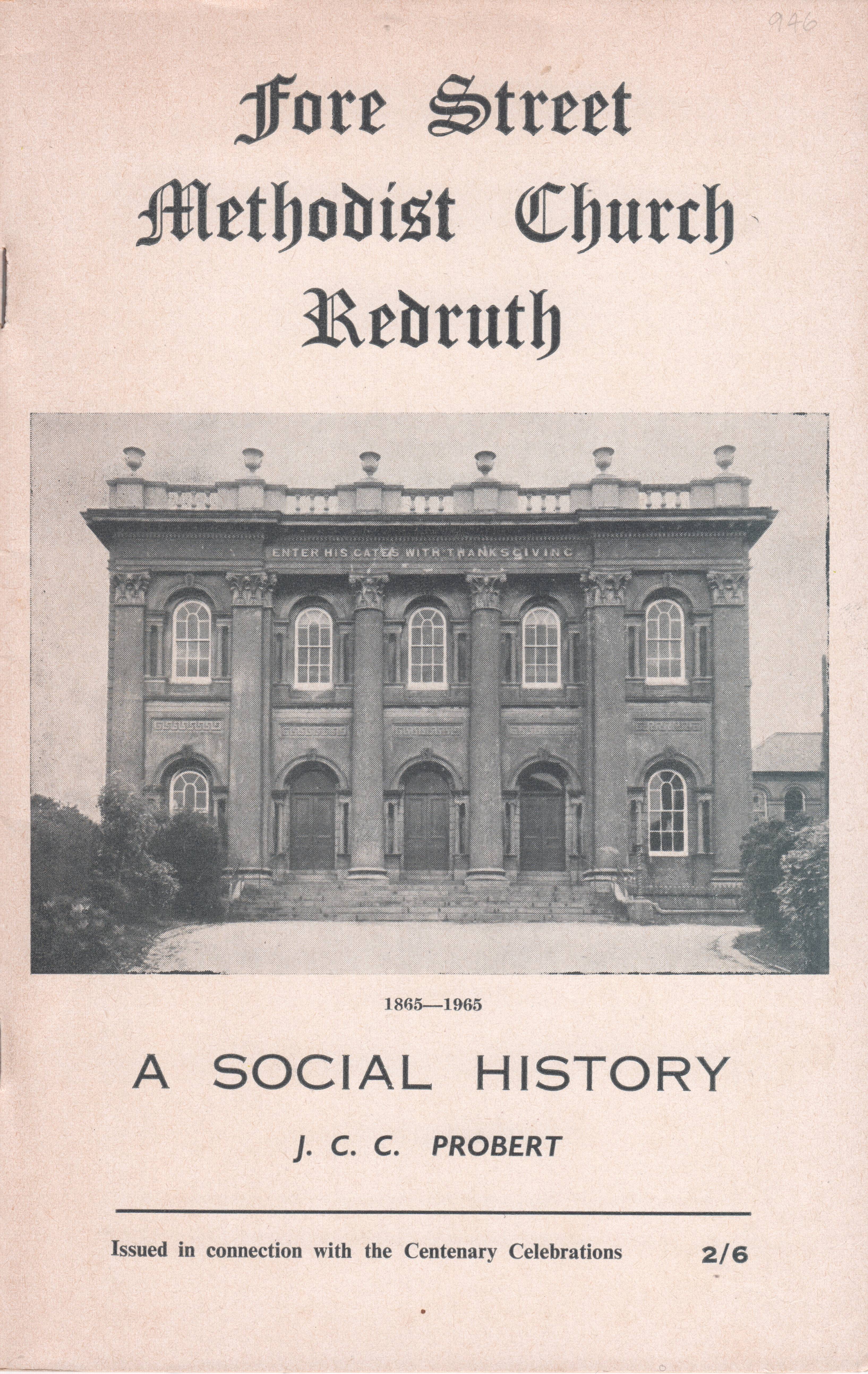 A Glimpse into History: Fore Street Methodist Church (1865 - 1965)