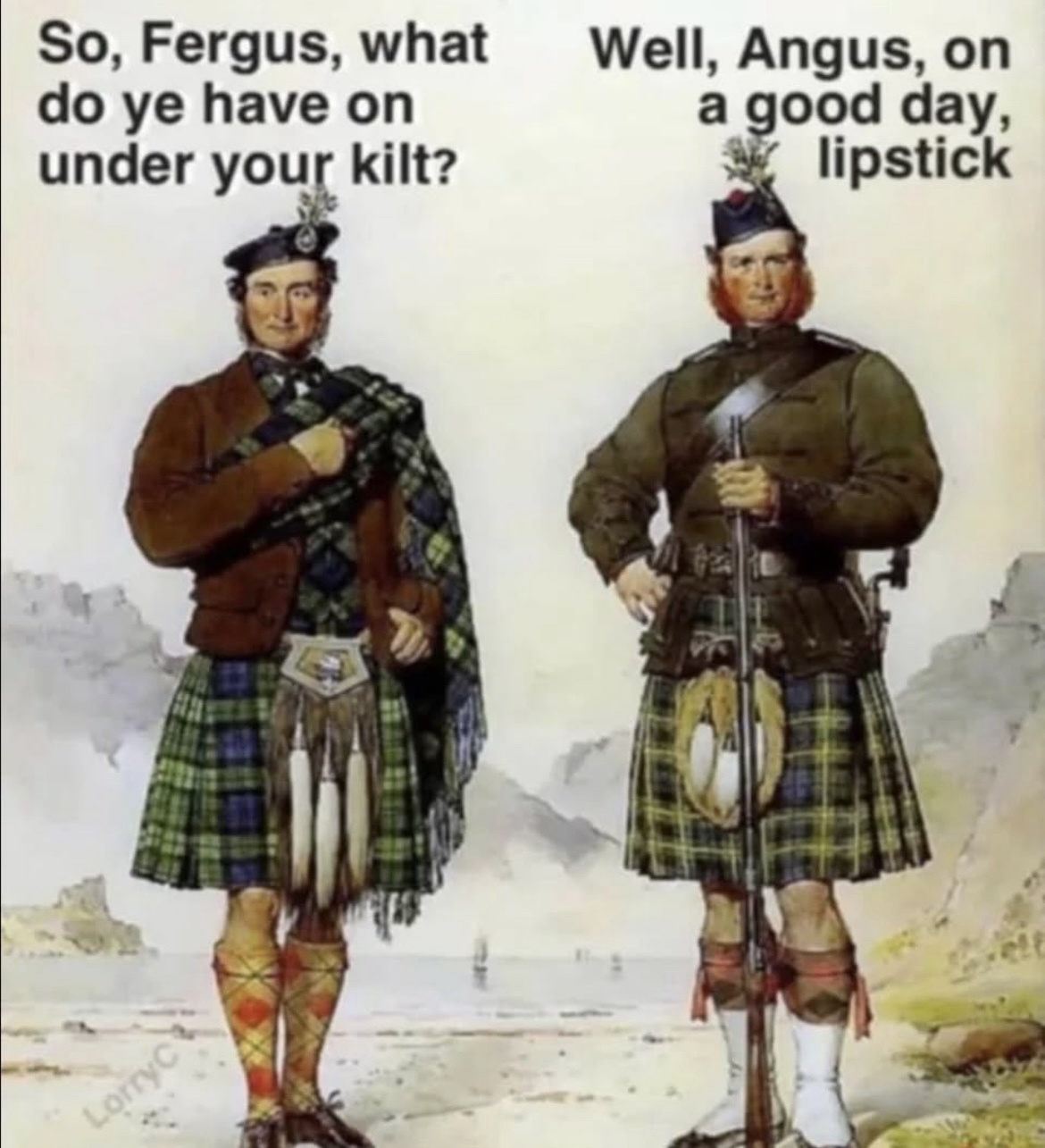 Just Your Typical Scottish Shenanigans