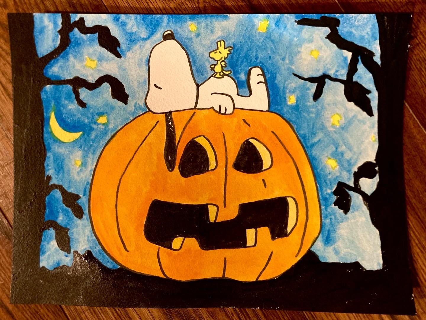 Artober Day 21: Celebrating the Great Pumpkin with My Drawing!