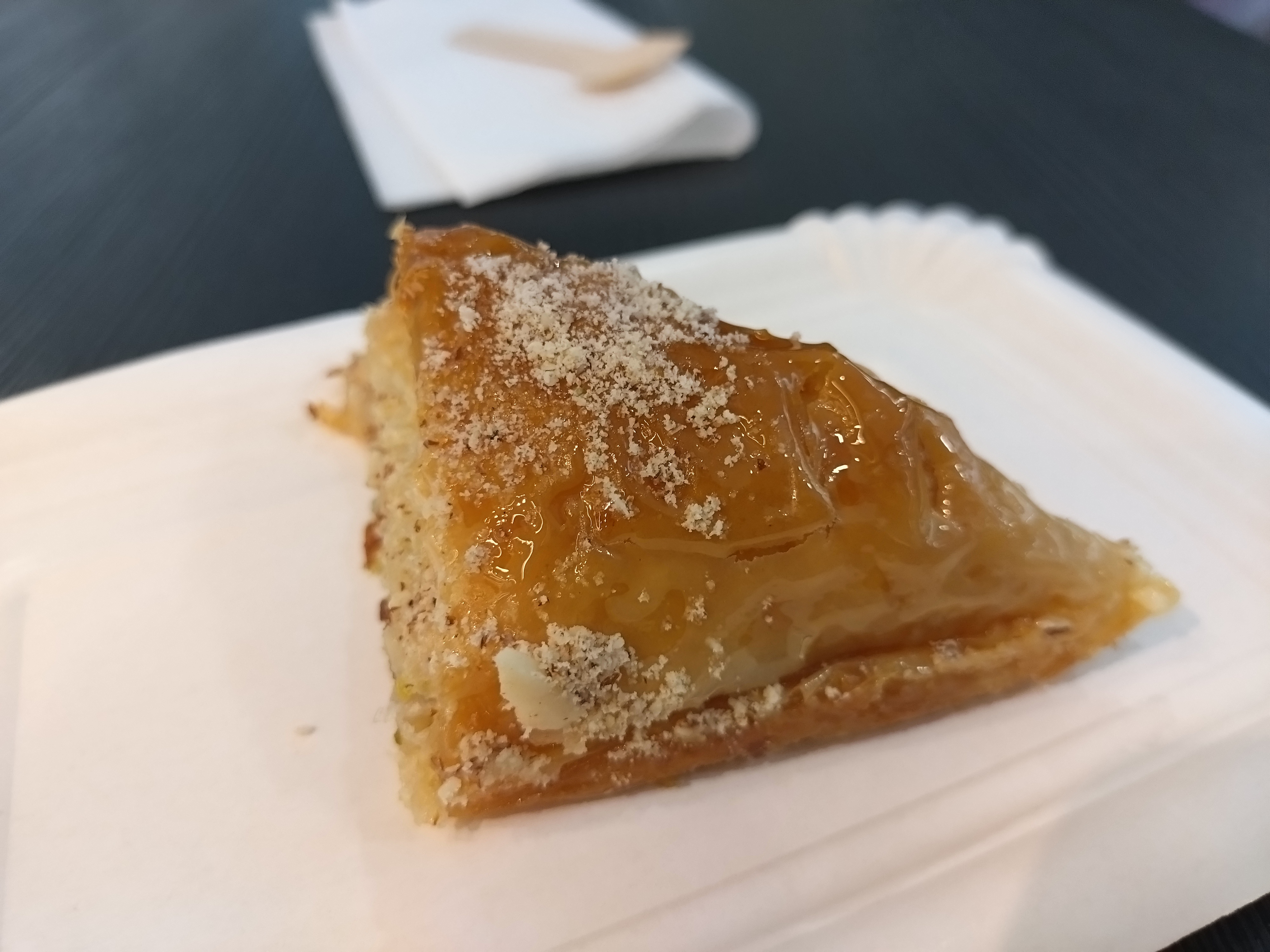 Indulge in Delicious Almond Baklava