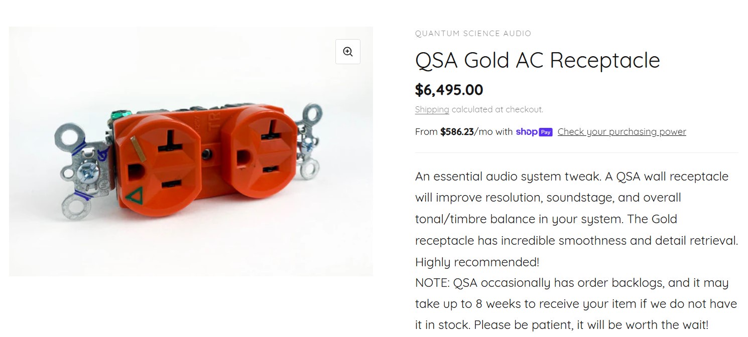 Indulge in Luxury: Charge Your Phone in My $6,495 Gold AC Receptacle