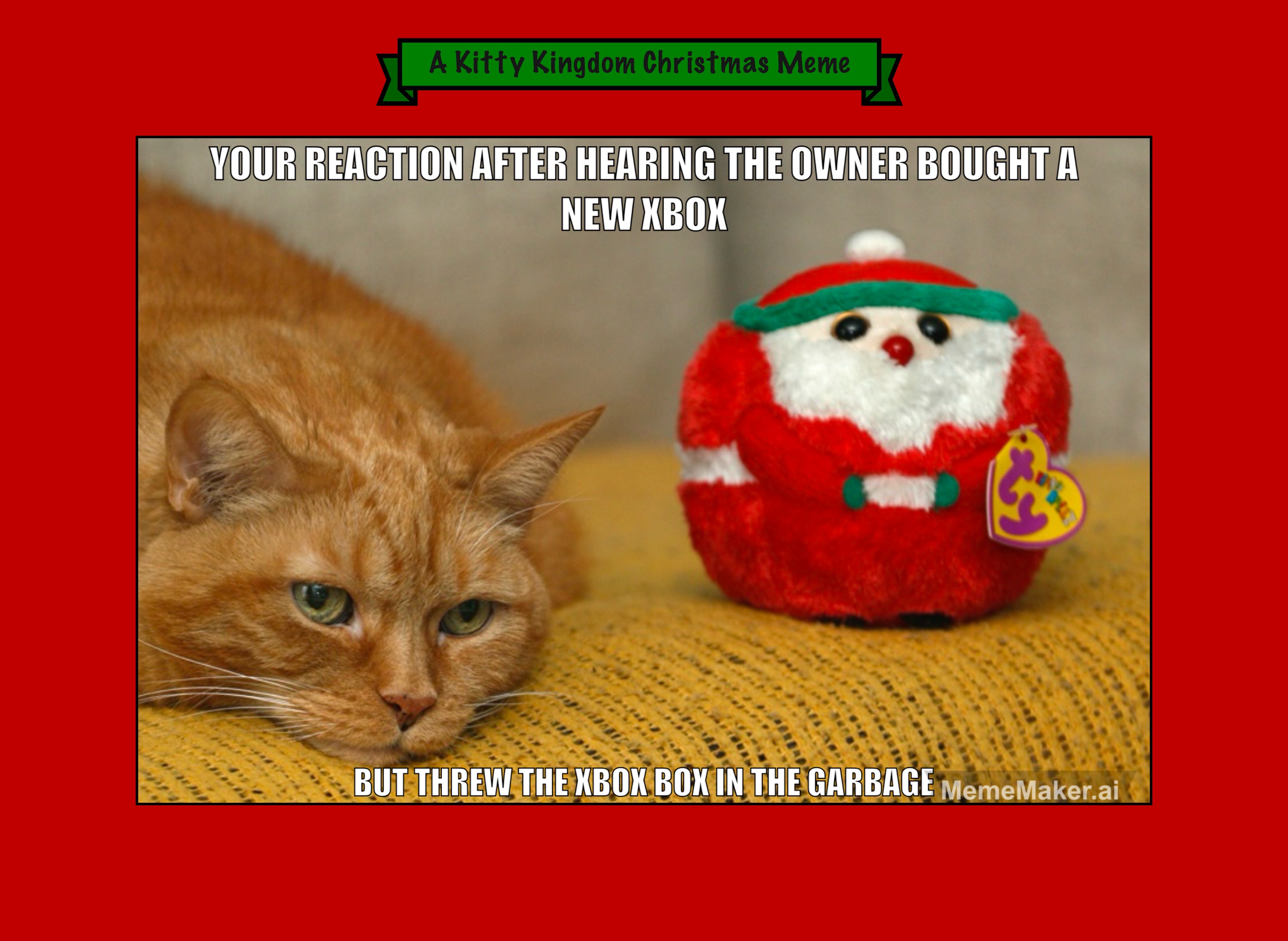 Countdown to Christmas in the Kitty Kingdom: Day 17