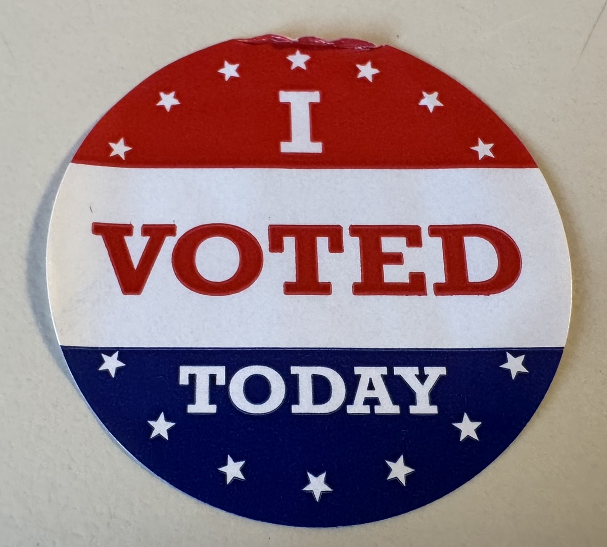 Proudly Voted Straight Blue in North Carolina Today!