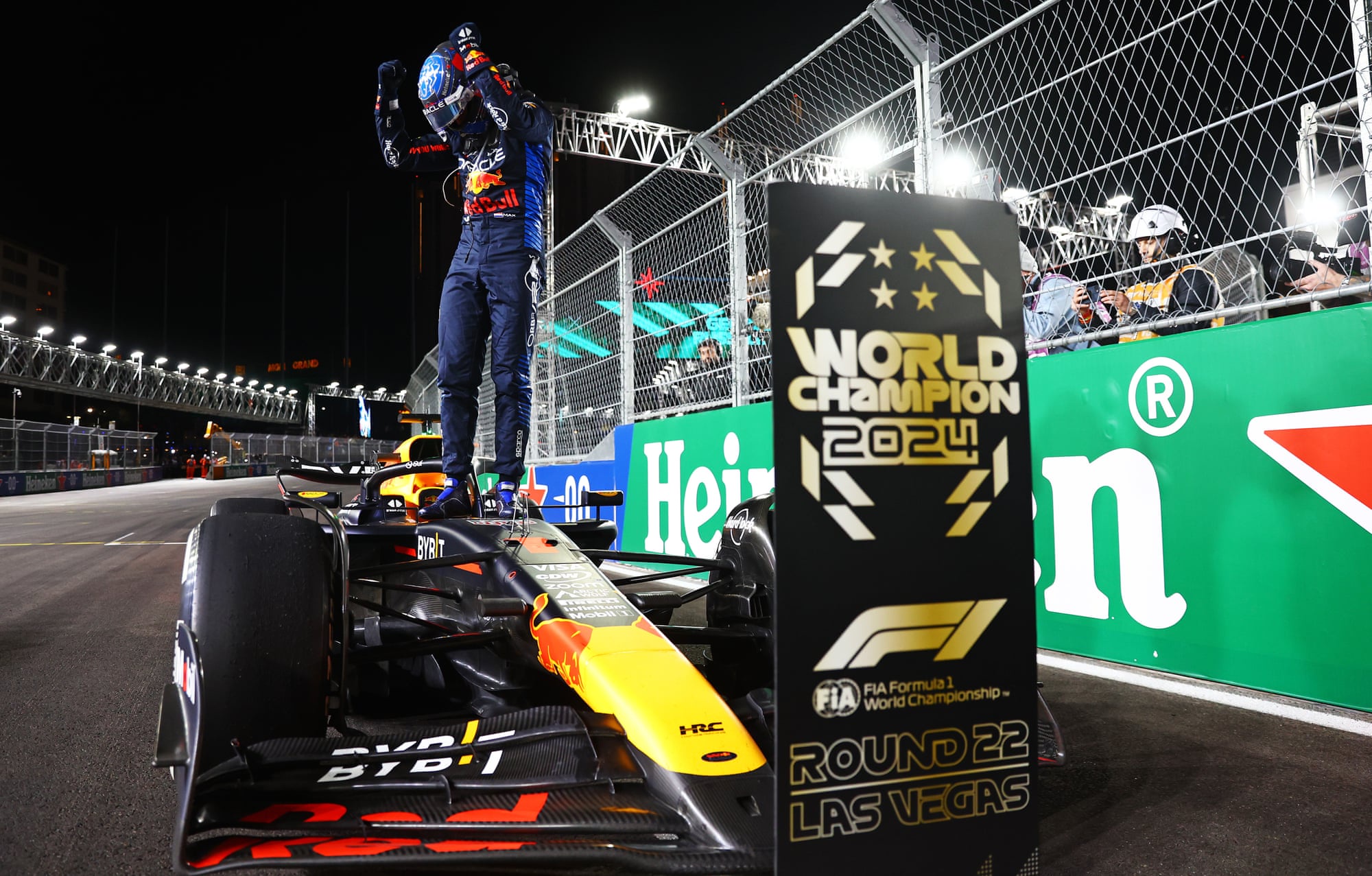 Max Verstappen Strikes Gold with Fourth F1 World Title in Las Vegas!