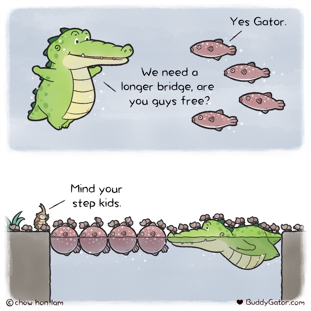 Meet Buddy Gator: The Bridge That Goes On and On