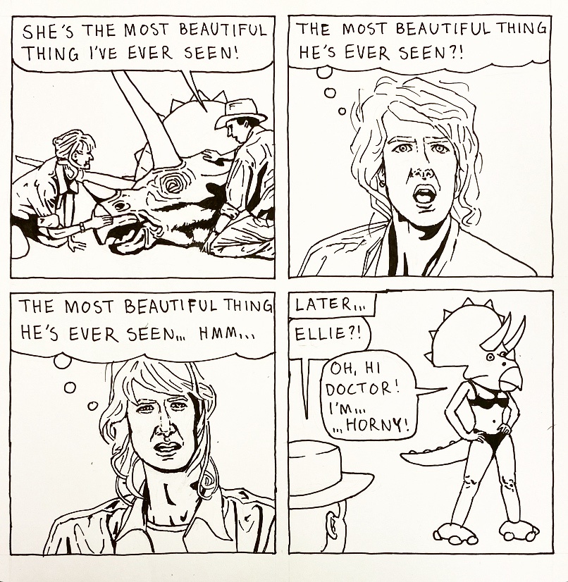 I created a hilarious comic that might be a bit silly