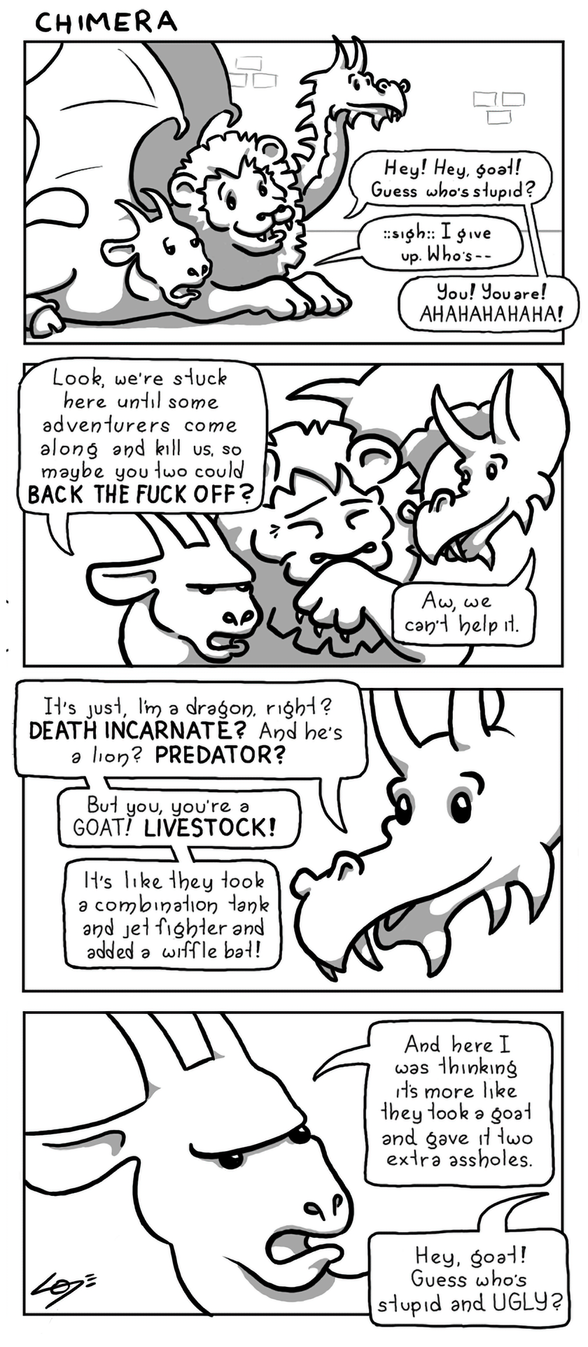 Converse with the Chimera: A Monster Encounter