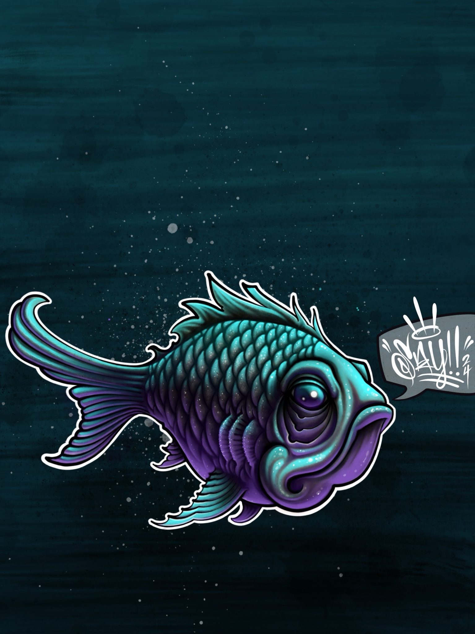 Check out some of my digital creations made with Procreate!