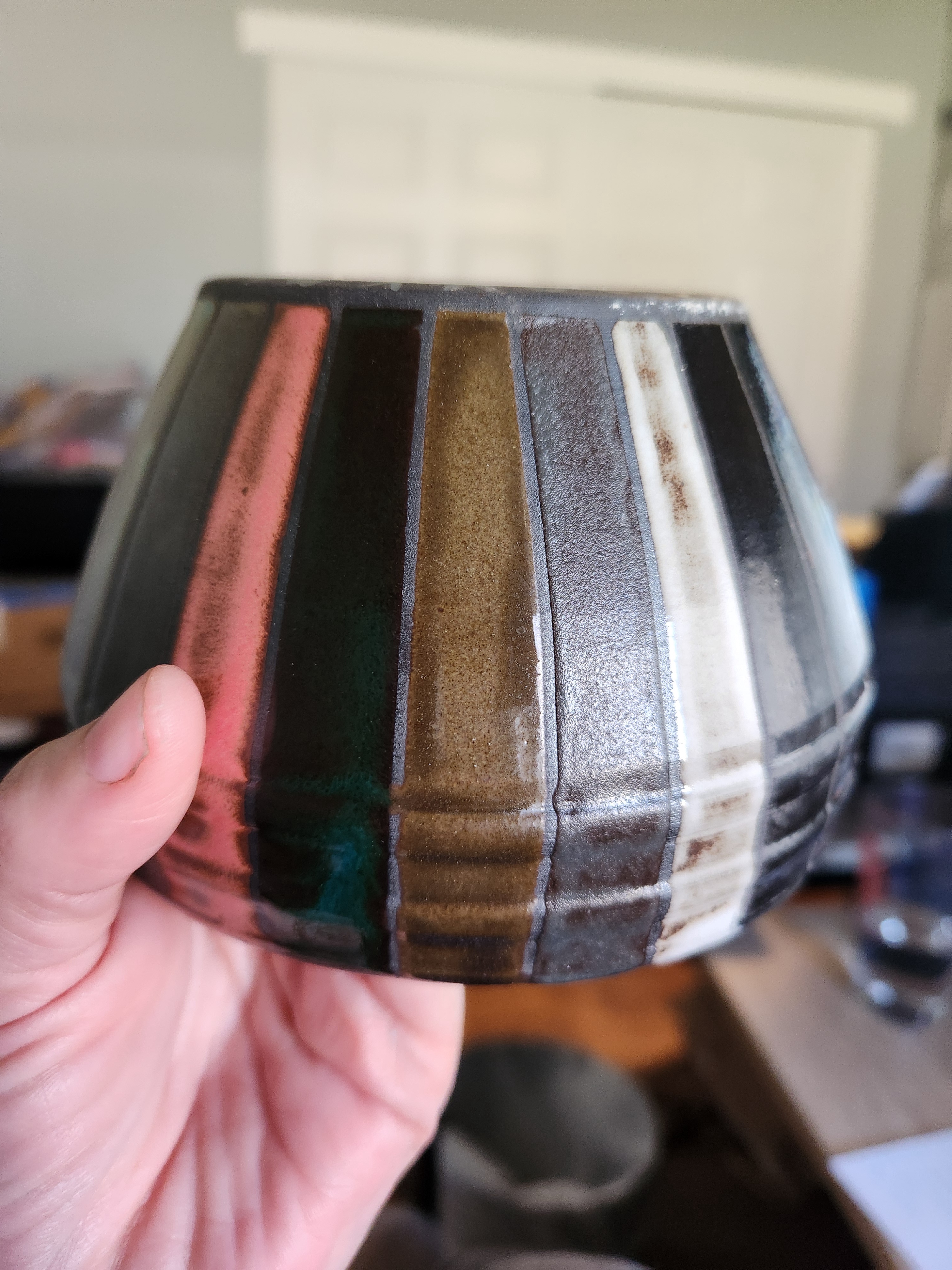 Testing Glazes on KY Mudworks Brown Bear Clay