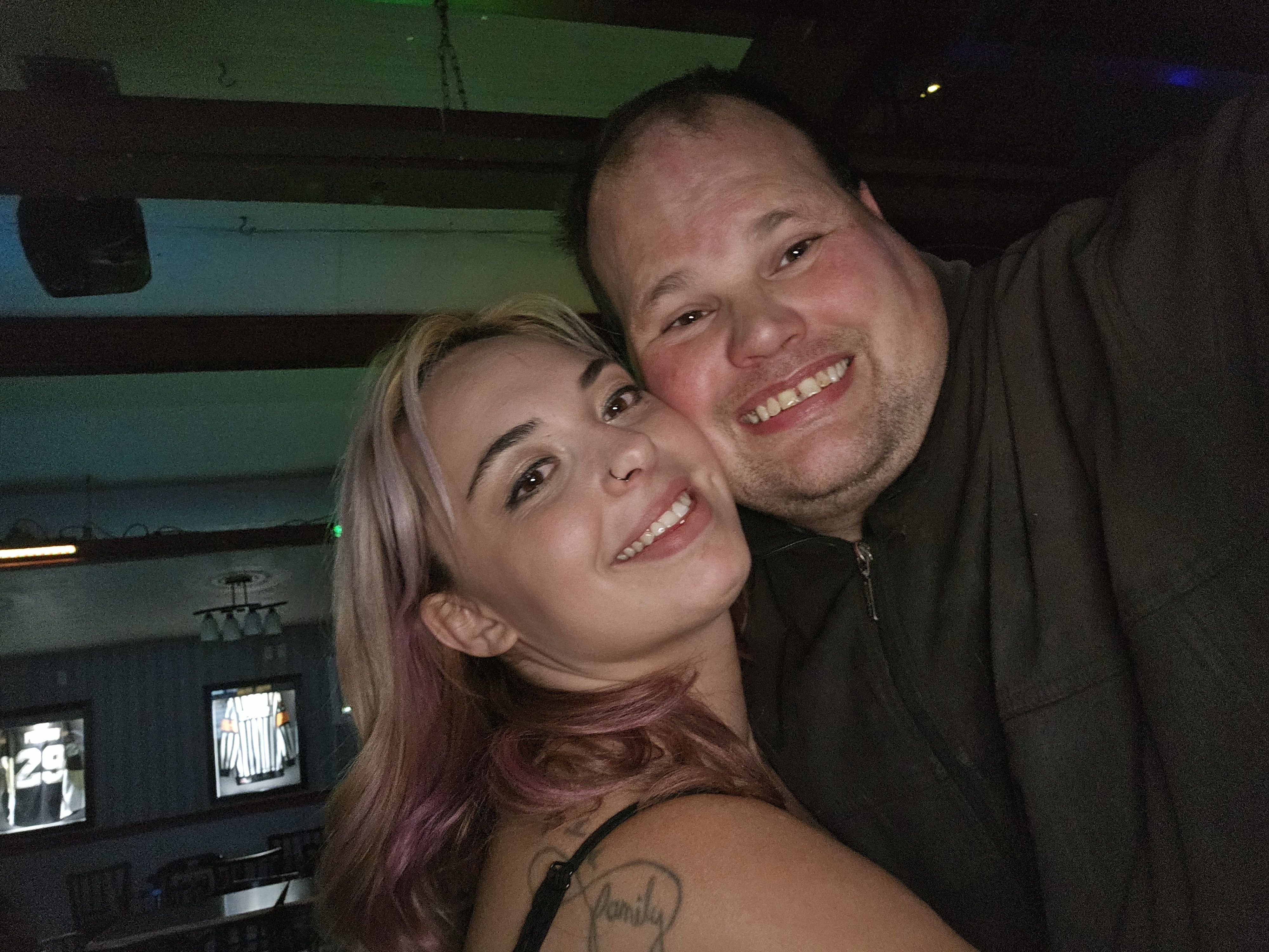 Frankie MacDonald hanging out with one of my biggest fans