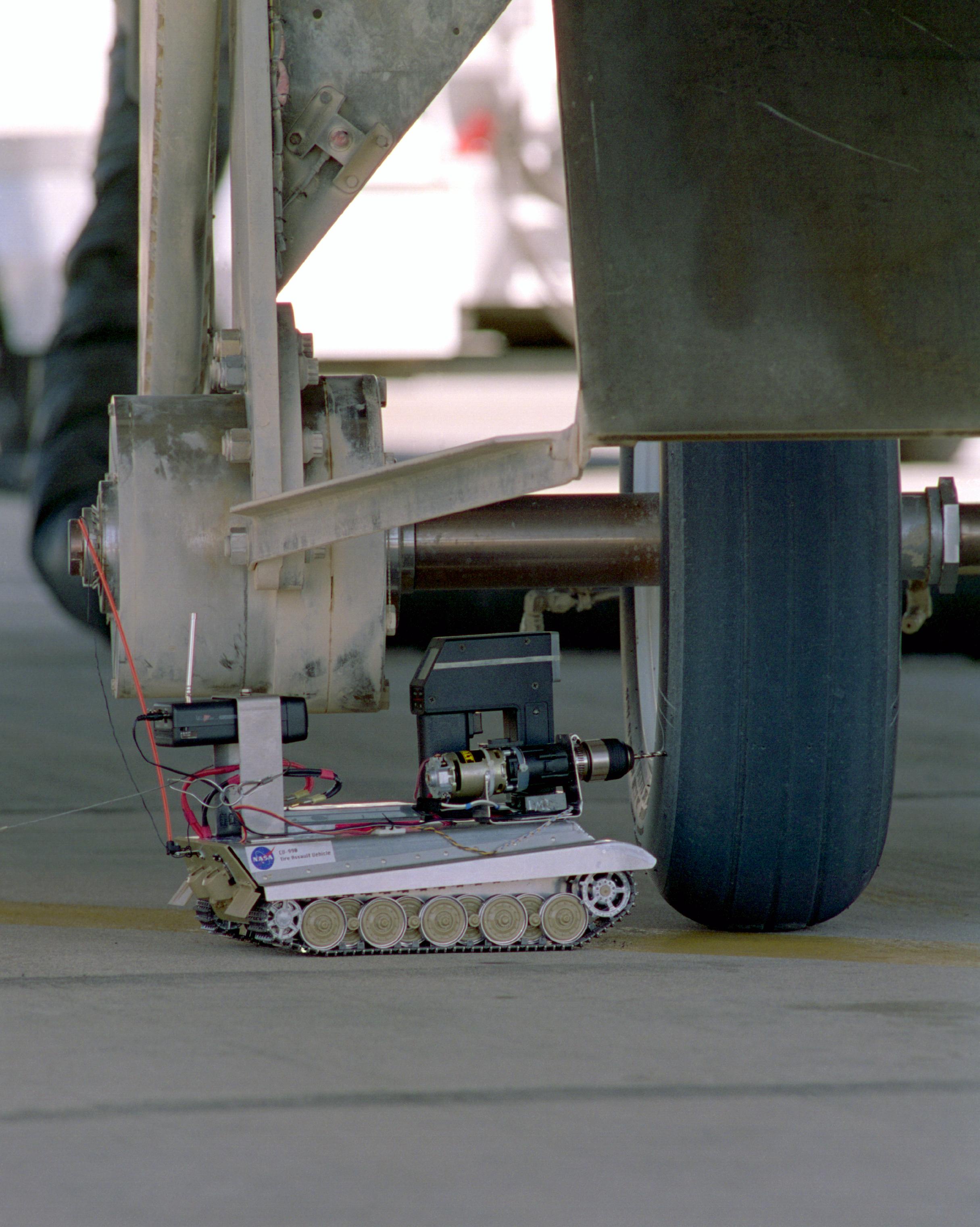 Introducing NASA's Tire Assault Vehicle: The ultimate off-road powerhouse.