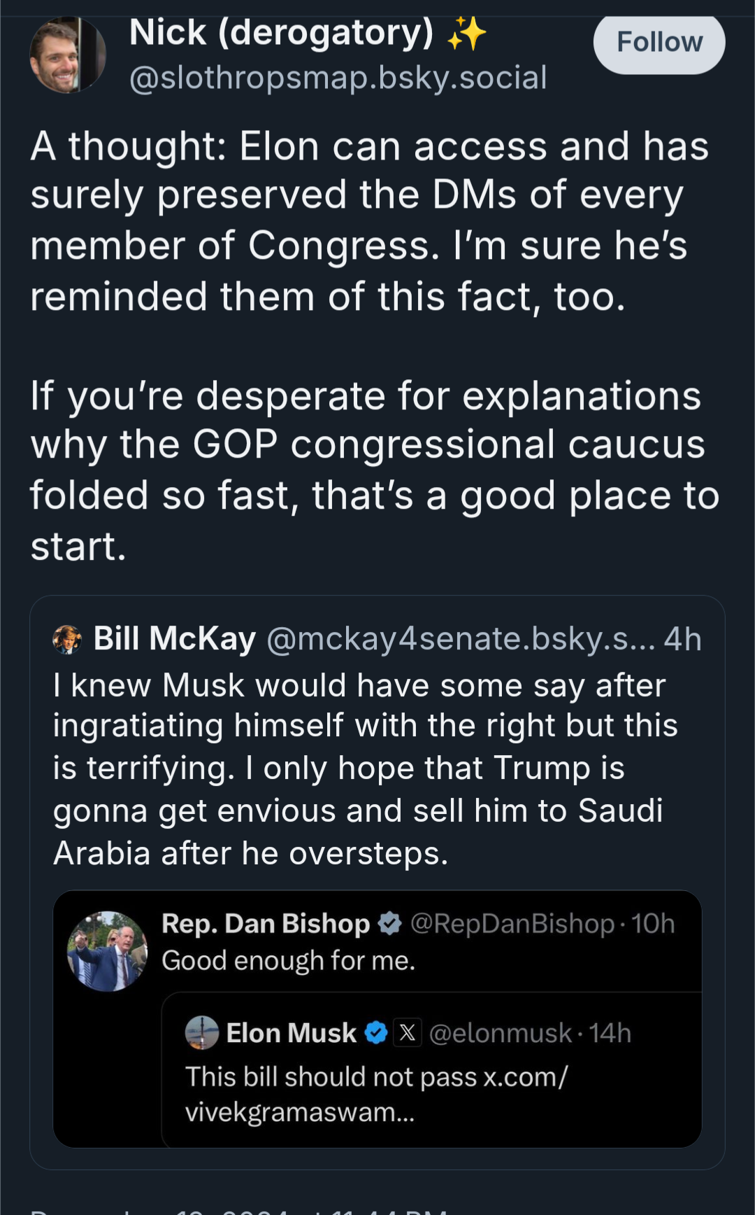Dan Bishop: The Mischievous Congress Critter