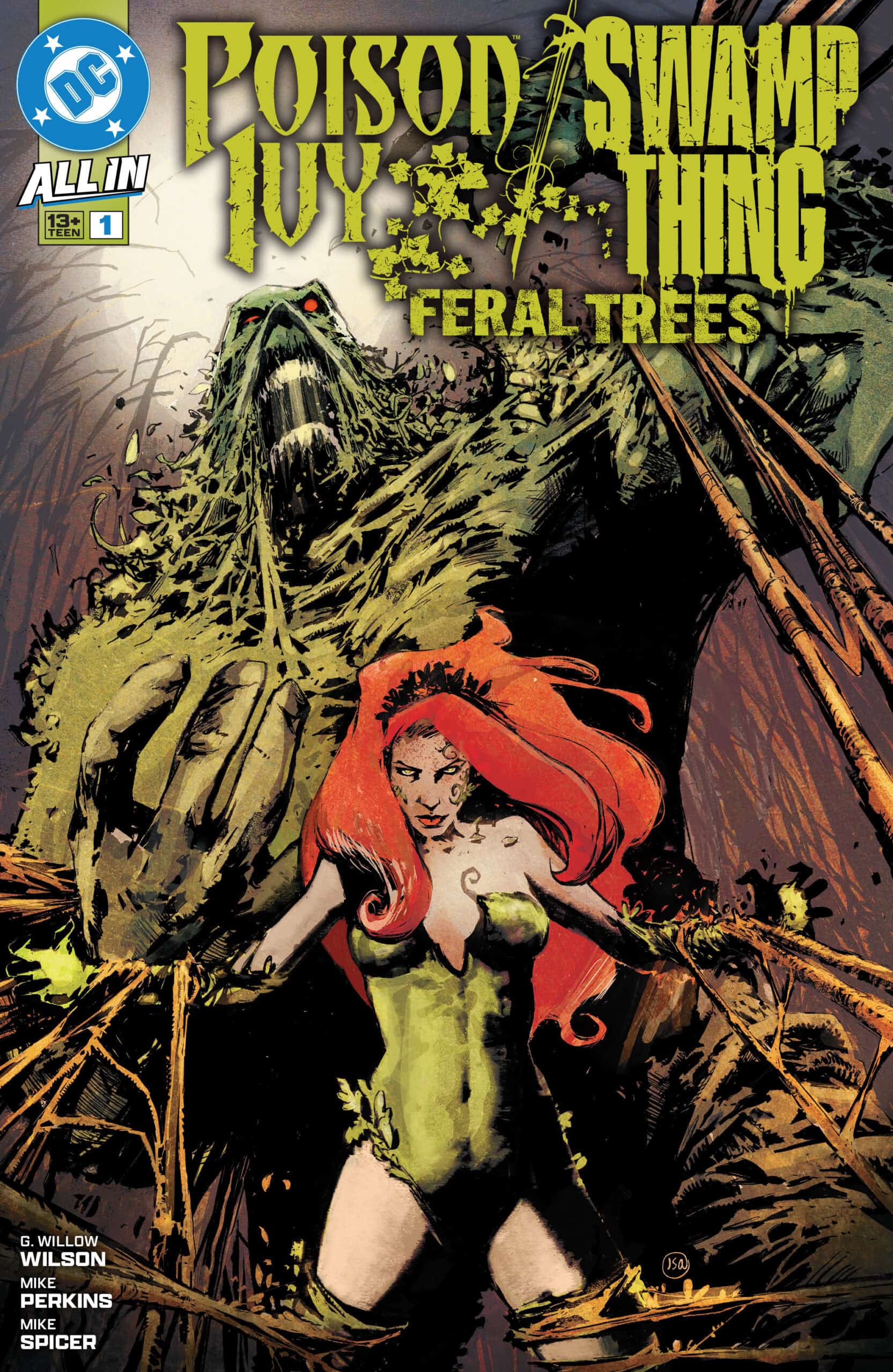 Feral Trees: The Wild Side of Poison Ivy and Swamp Thing