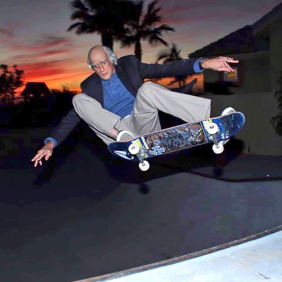 Tony Hawk's Hilarious Halloween Transformation into Larry David