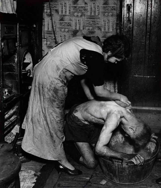 A Glimpse into History: Coal-Miner’s Bath, Chester-le-Street, 1937