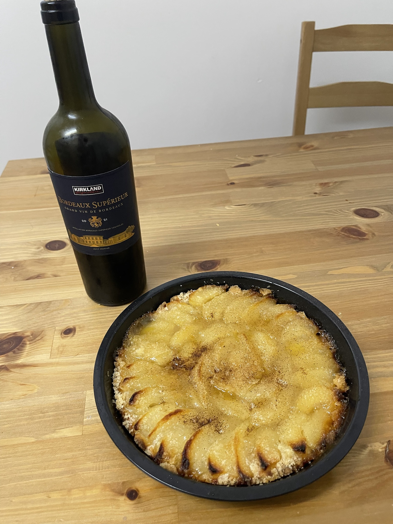 I baked my very first pie today using a mountain of pears, and I'm thrilled with how my pear pie turned out!