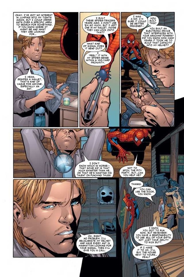 Peter Parker's Latest Brainiac Moment: Smarter Than Hank Pym?