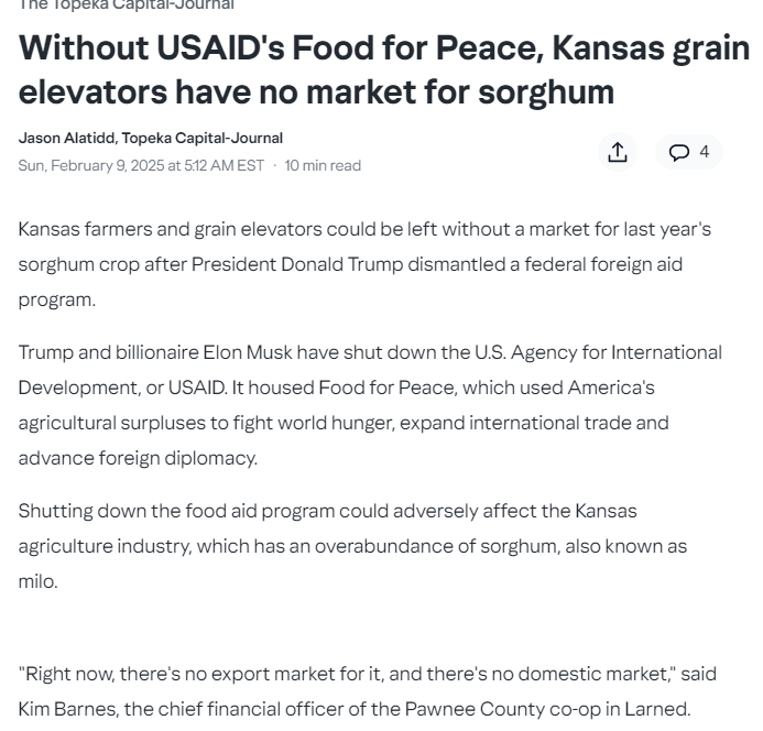 A Heartfelt Message for Kansas Farmers: They Voted for It