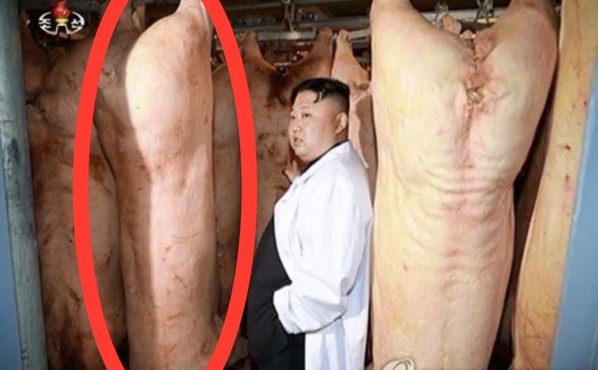 Kim Jong Un Spotted at a Sausage Factory!