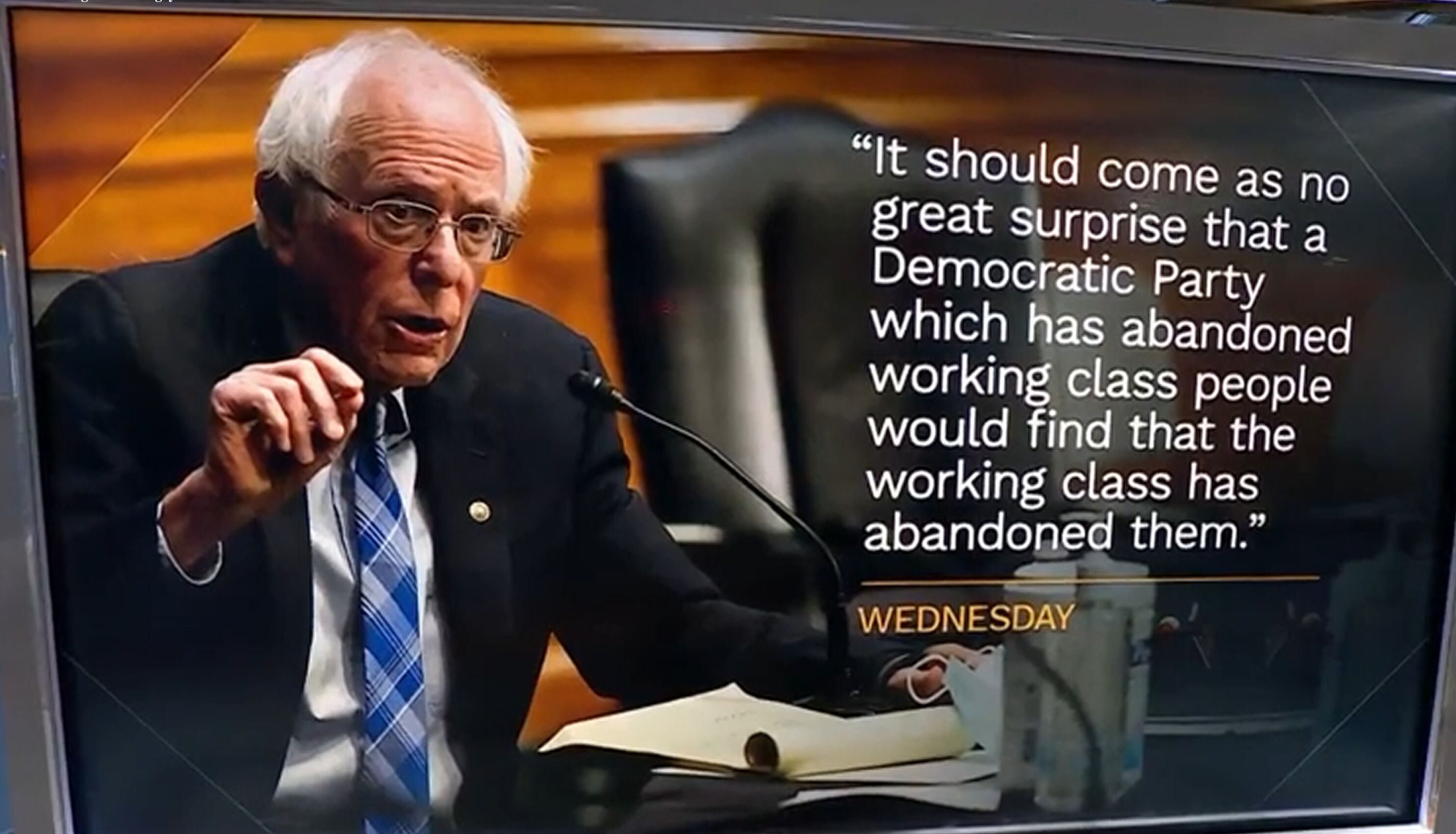 Bernie speaks the unfiltered truth we all need to hear