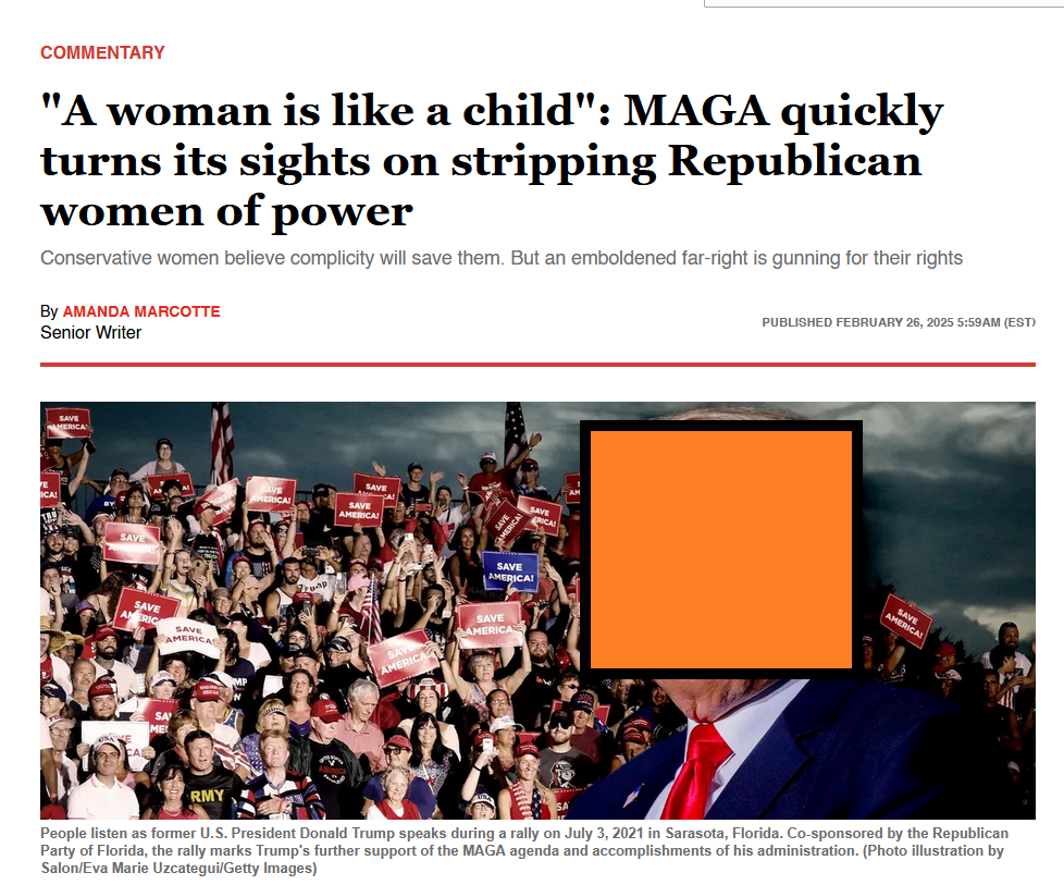 Diminishing Women's Rights: The Leopards Are Coming for MAGA Women