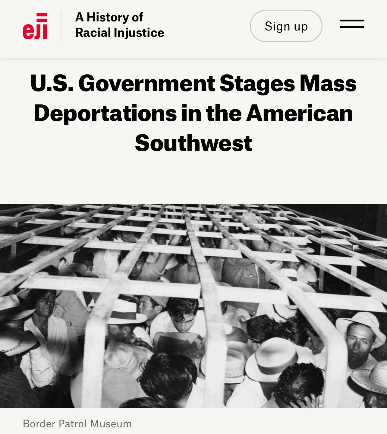 Stop the Fear Mongering: Trump's Immigration Policies Through the Lens of 1954