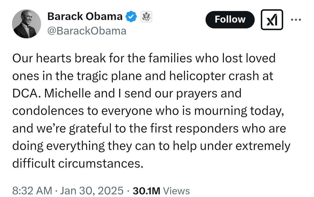 The Real President's Heartfelt Response to a National Tragedy