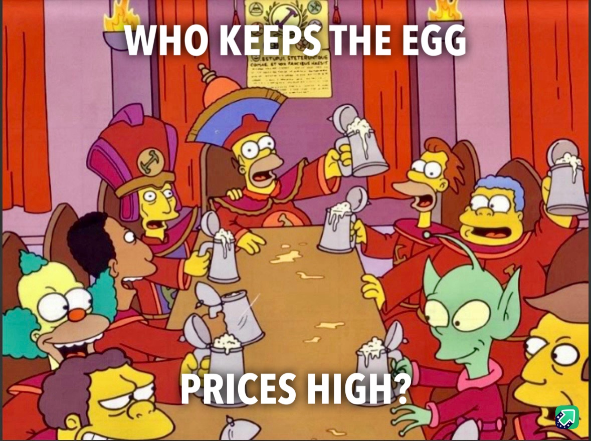 What’s the deal with those eggs?