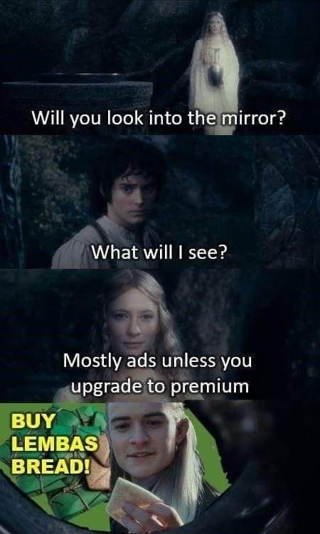 Say 'Friend' to opt out of this!