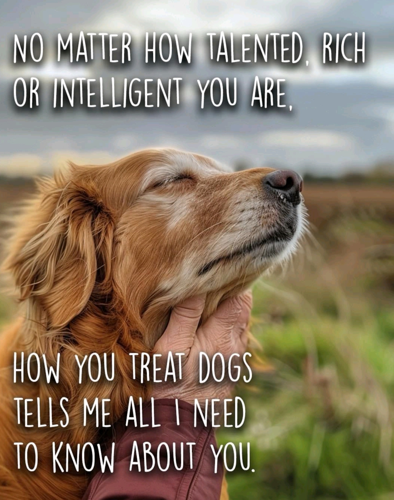 Make Sure to Treat Her Right: A Gentle Reminder
