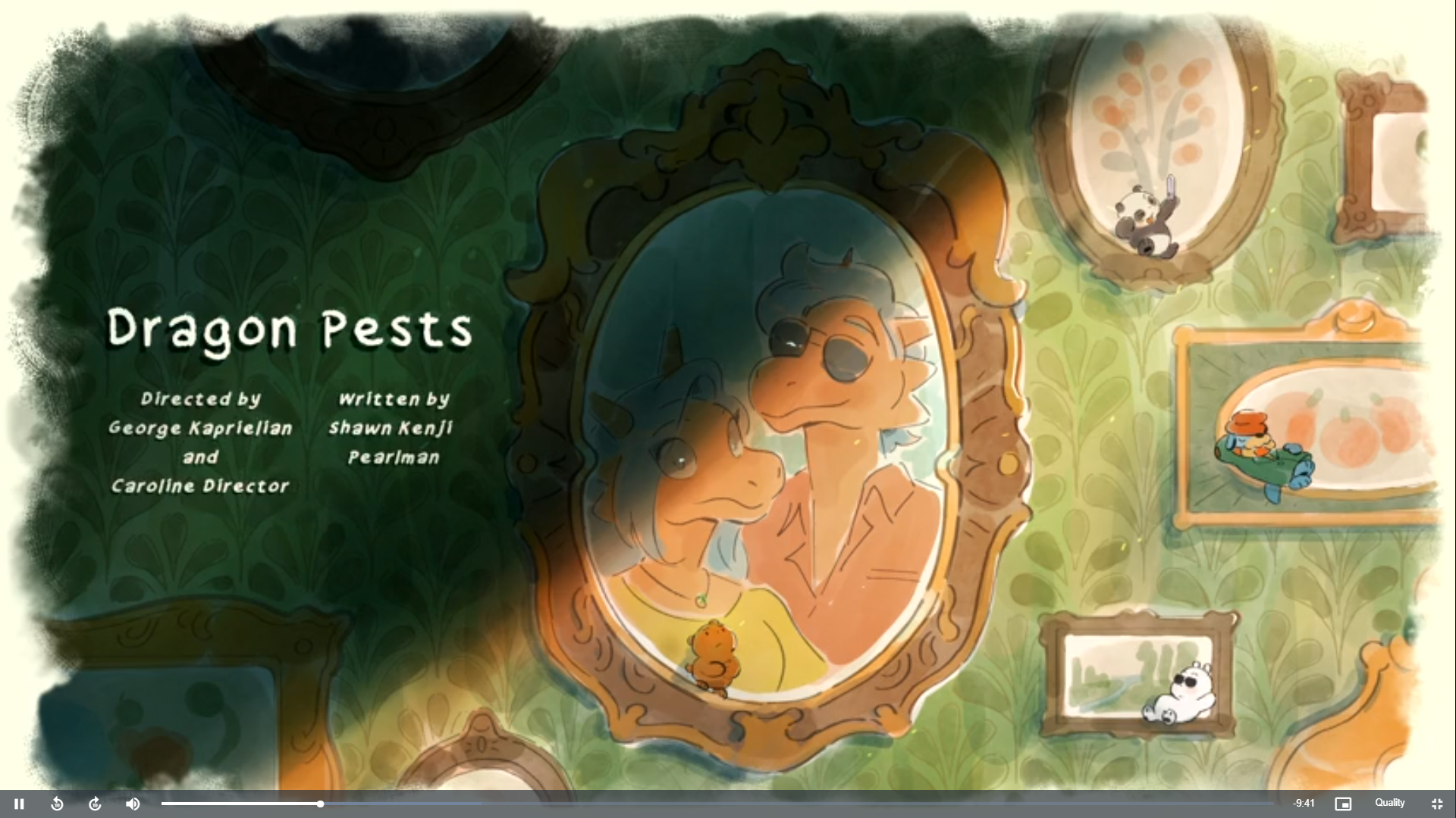 Adorable Dragon Duo from We Baby Bears: The Dragon Pests