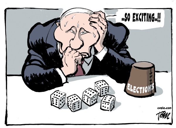 Putin Caricature Art