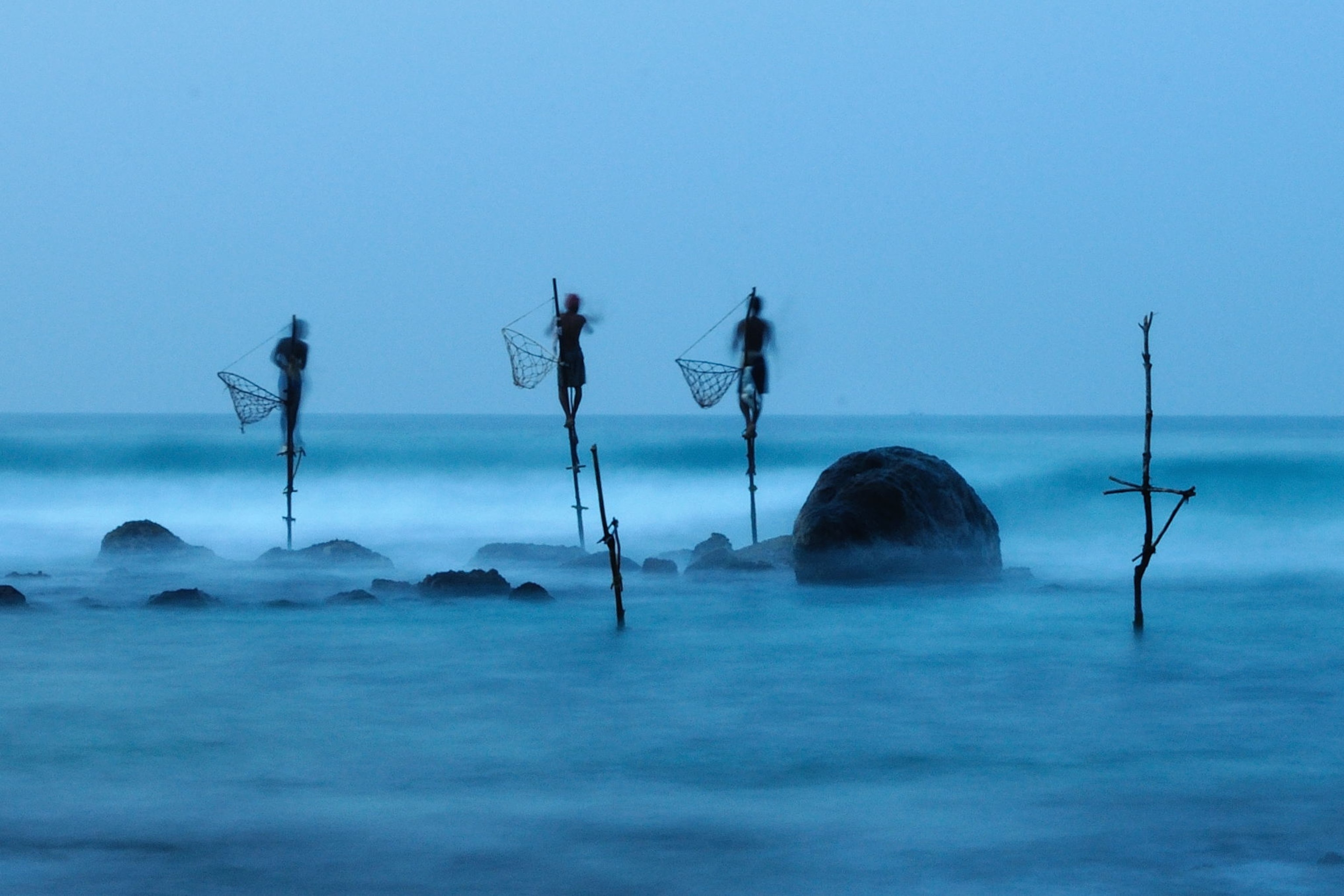 The Unique Art of Stilt Fishing: A Traditional Skill