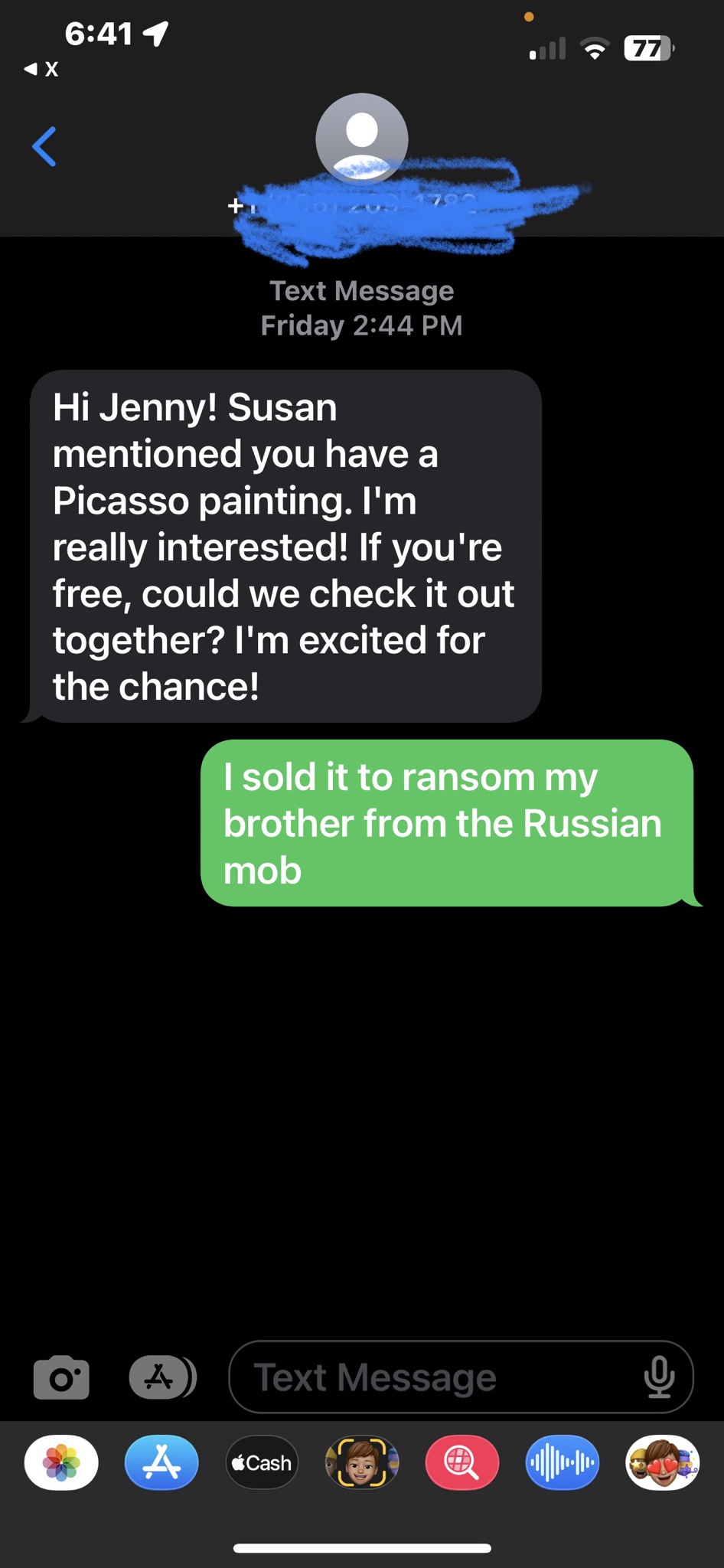 Surprisingly Enjoying Those Random Blind Fishing Texts