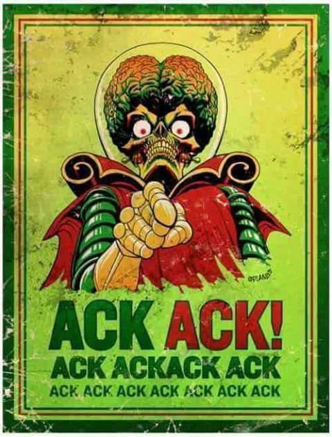 ACK ACK! The Sound of Excitement!