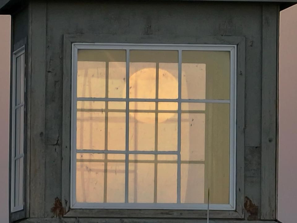 Captivating Full Moon Reflection: Nature's Artistry