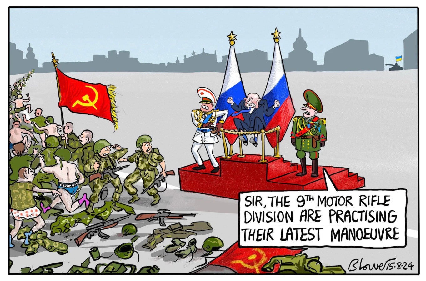 Putin Caricature: A Humorous Take