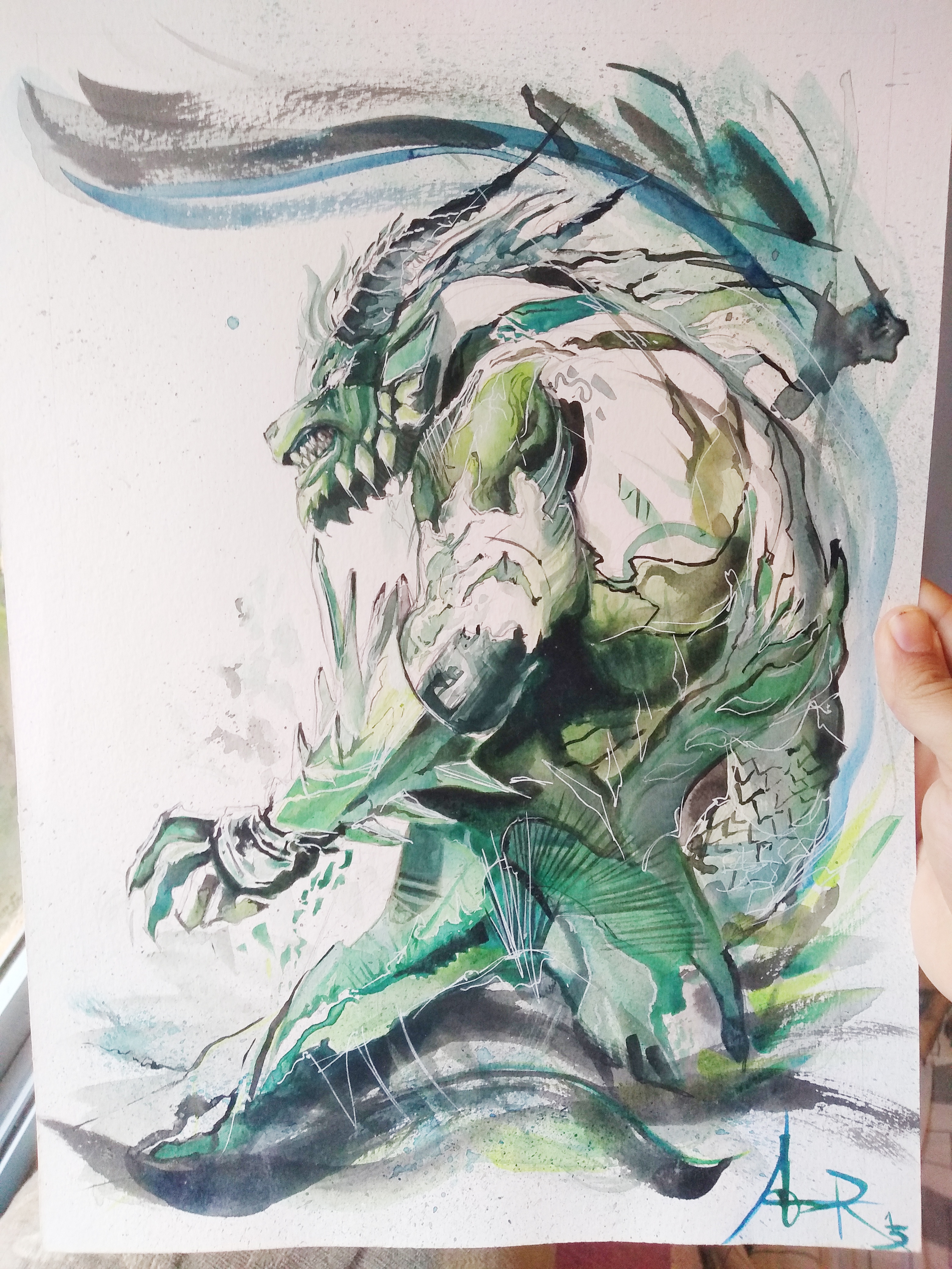 Exploring My Watercolor, Acrylic, and Ink Creations