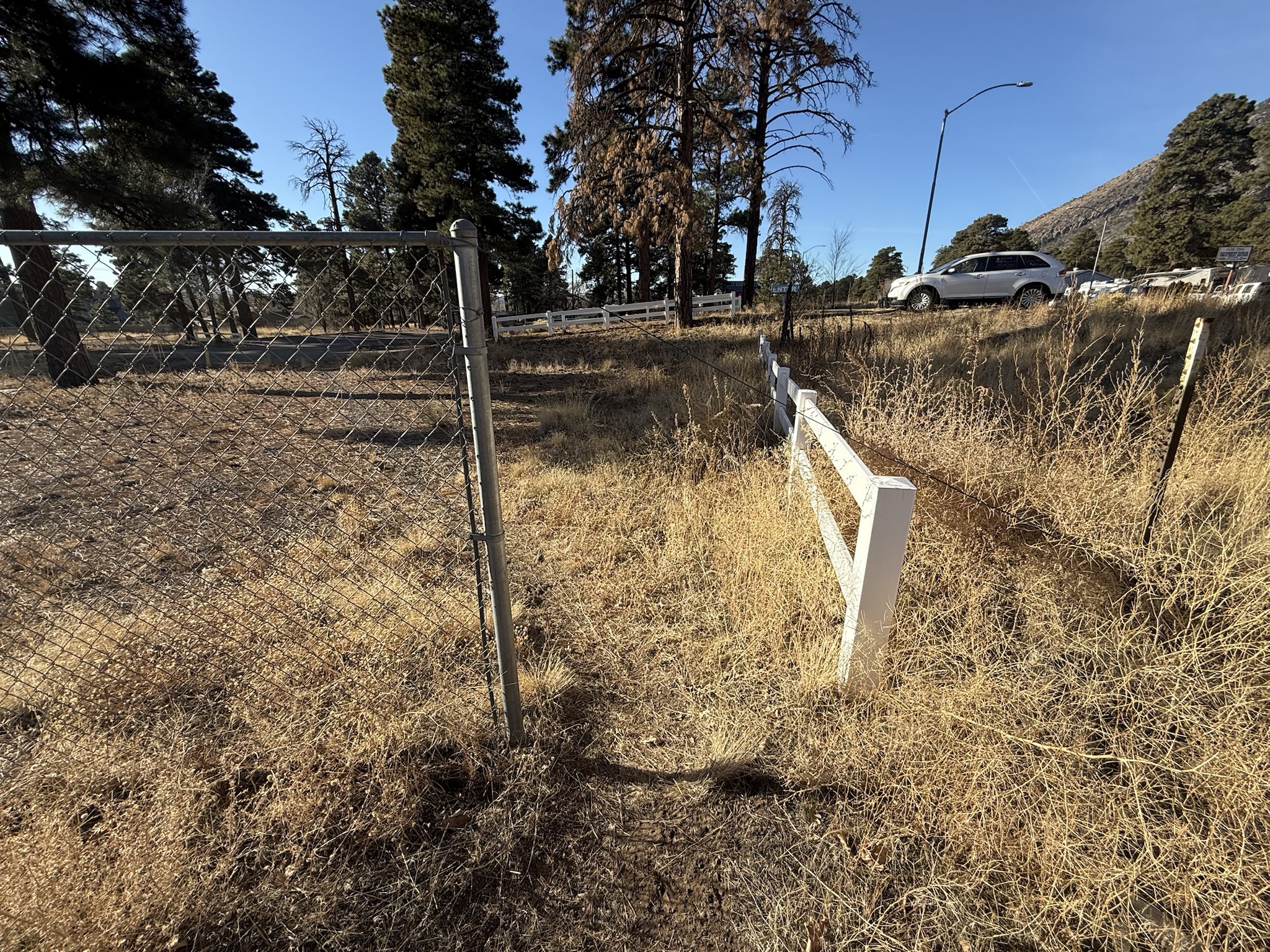 Watch Out for the Wire Across the Trail!