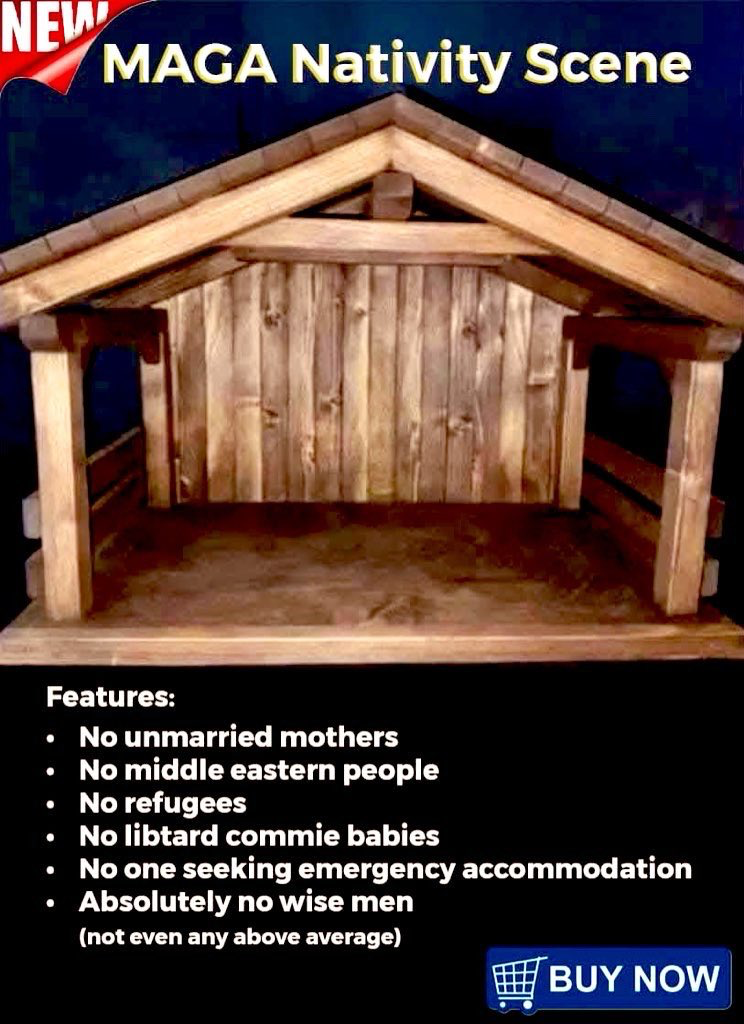 A MAGA Nativity Scene: Holiday Politics Unwrapped