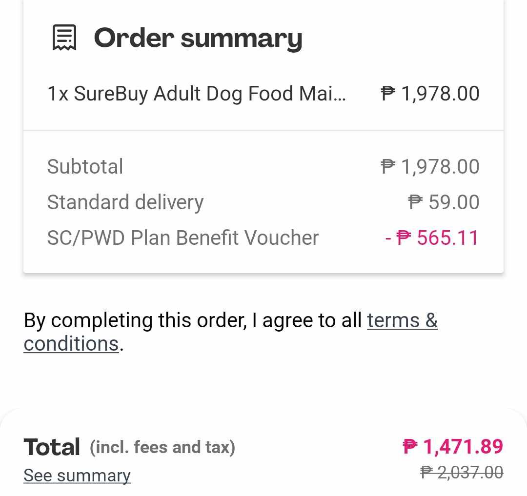 Discounted Dog Food Receipt for Stray Animals: A Win for Accessibility