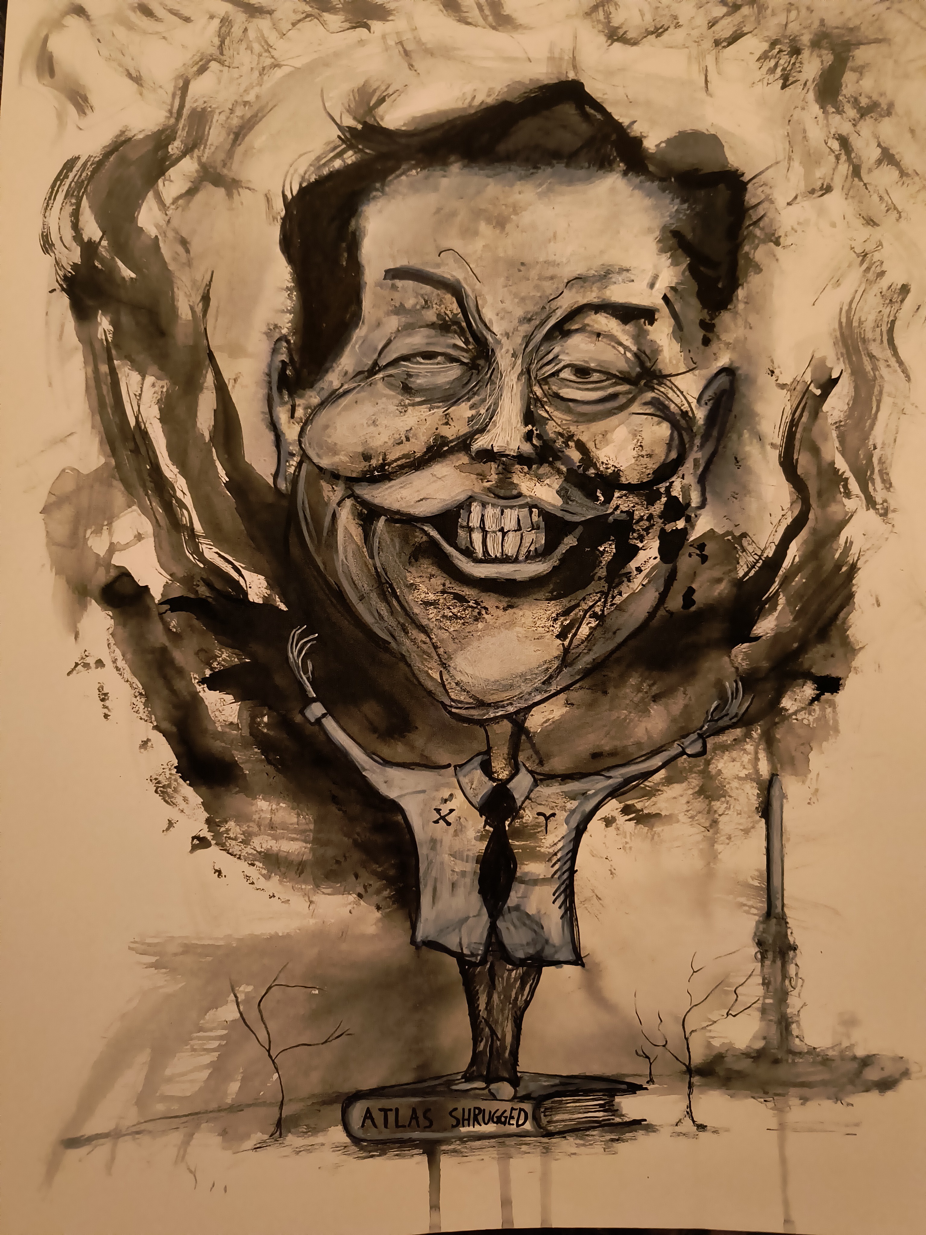 The Self-Absorbed Muskrat: A Tale of Inksanity