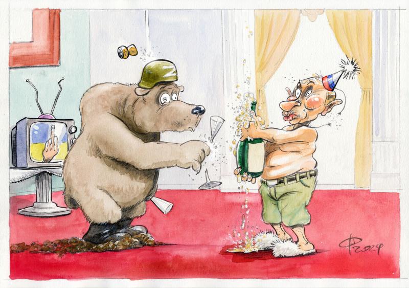 Putin Caricature: A Humorous Take