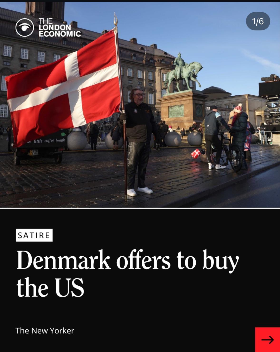 Denmark's Witty Comeback: A Satirical Take!