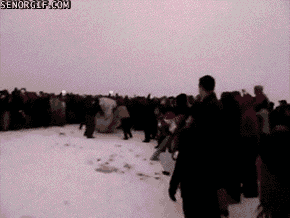 The Hilarious Game of Rolling Snowballs Until Someone Gets Hurt