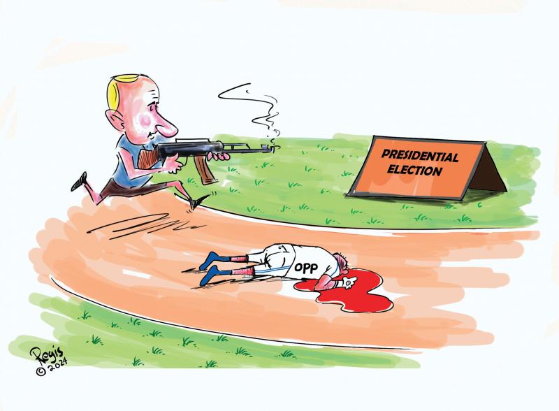 A Satirical Take on Putin: The Caricature