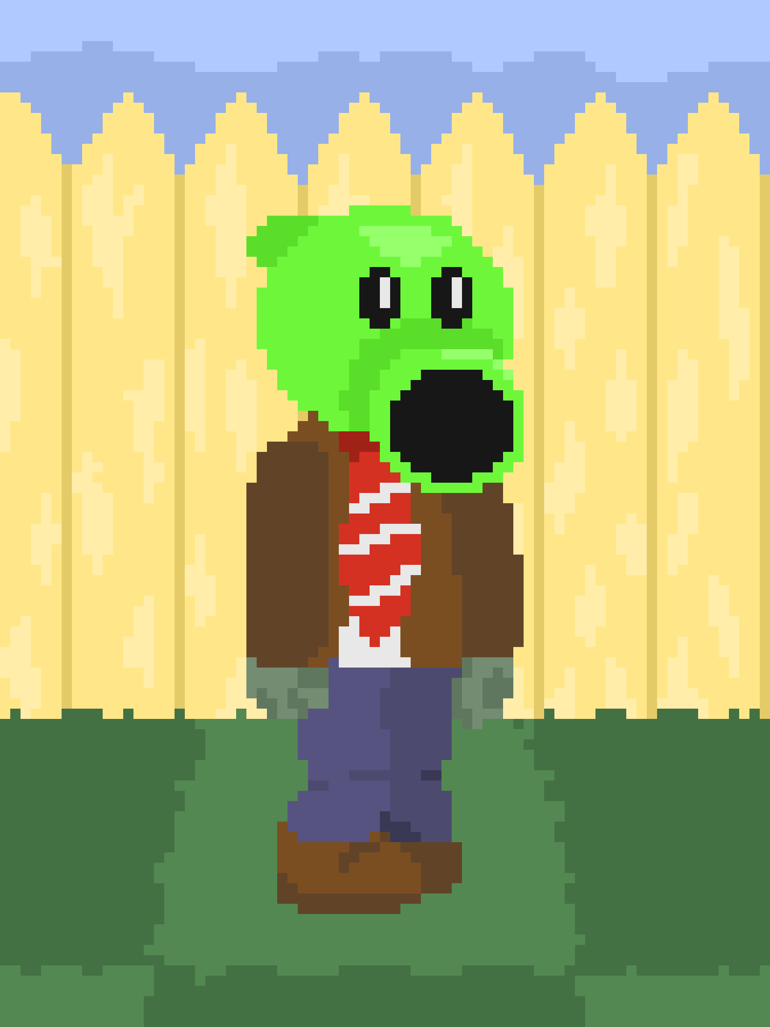 Meet the Zombie Peashooter!