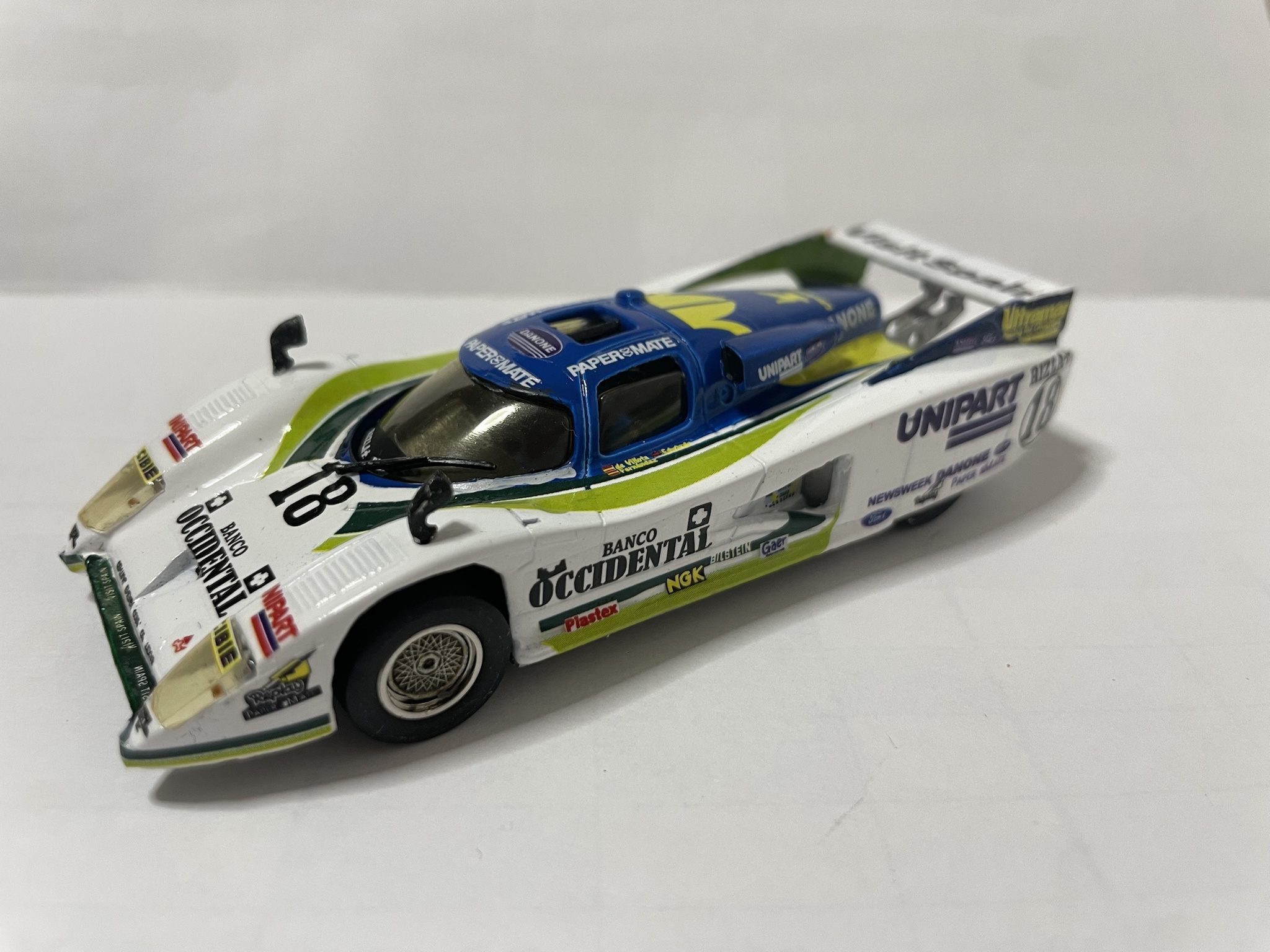 Check out the Lola T600 from Le Mans 1981, a Tenariv 1/43 gem.