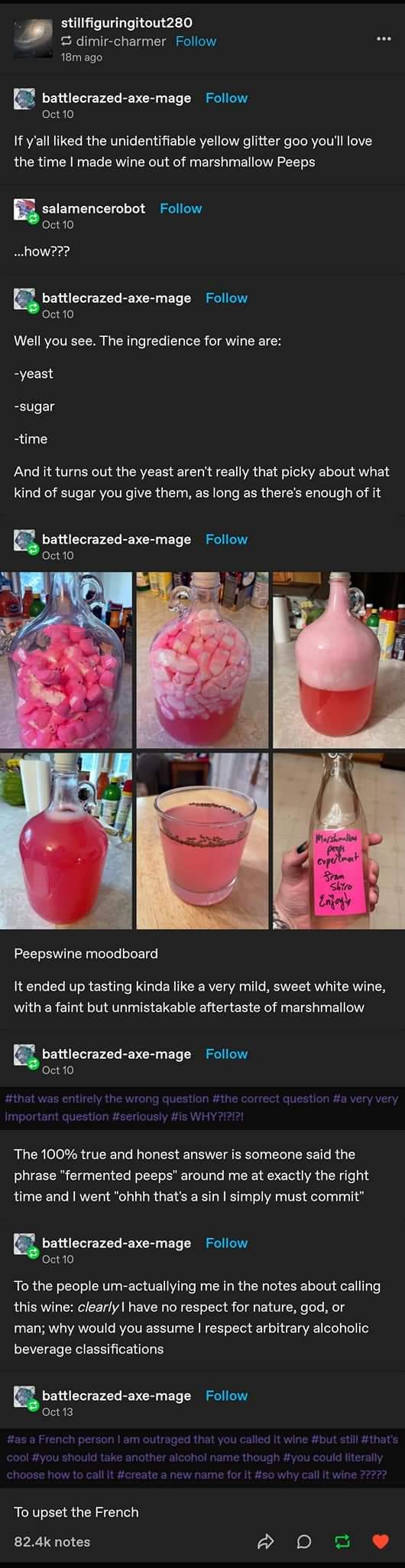 That yeast has definitely lived a wild life